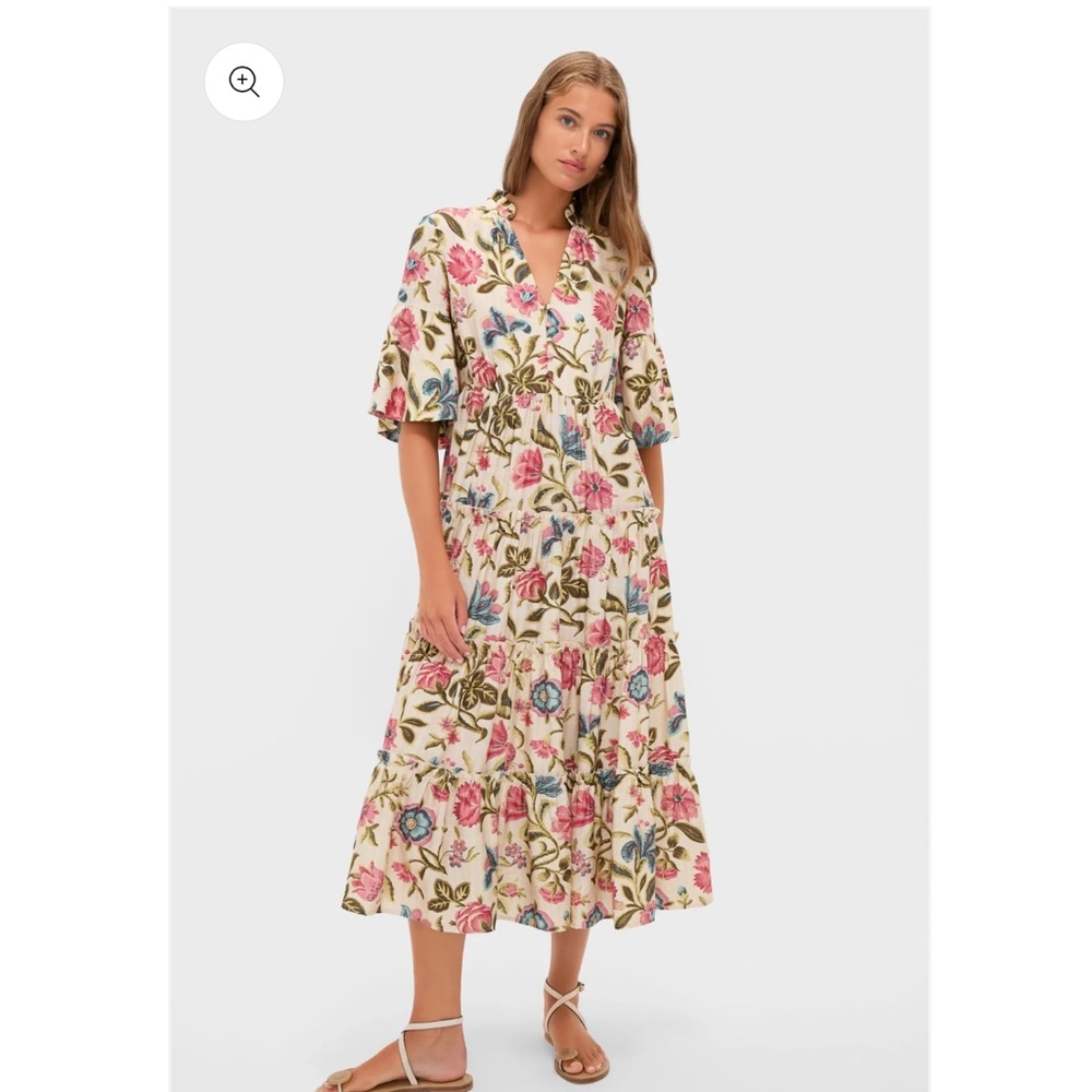 Tuckernuck Dianthus Floral Jenna Dress - Multicolor
